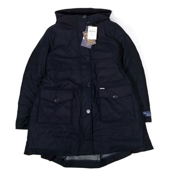 Woolrich Jackets & Blazers - NWT Woolrich Loro Piana Storm System Down Parka Puffer Coat Black Quiet Luxury